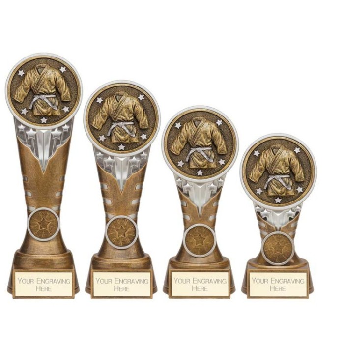 IKON MARTIAL ARTS TROPHY - 4 SIZES - 15CM - 22.5CM